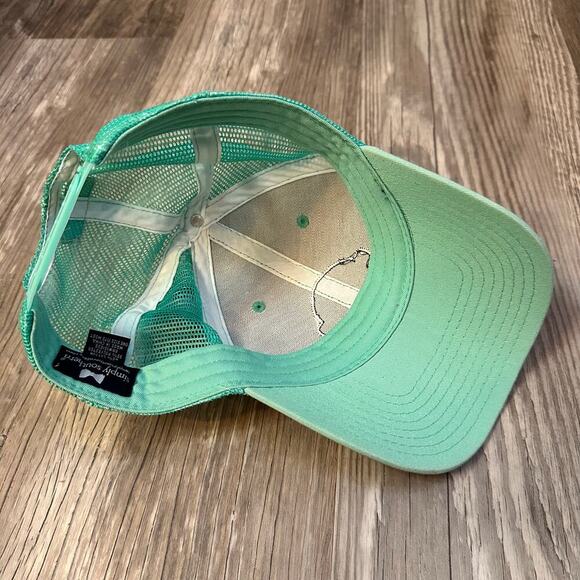 Simply‎ Southern Keep It Preppy Camo Teal Trucker Hat Adjustable - Picture 6 of 7